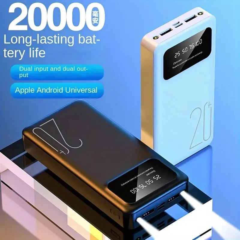 Powerbank 20 000mAh Weiß